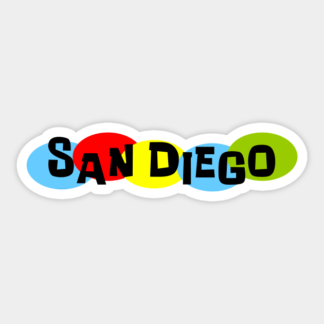 That San Diego Thing! Sticker by Vandalay Industries